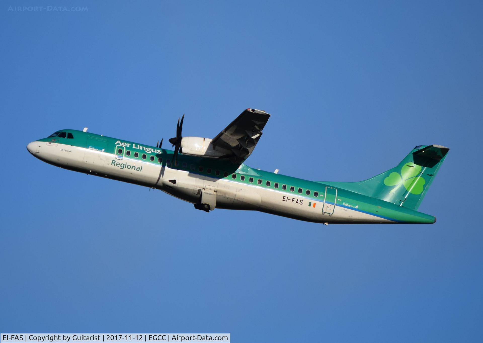 EI-FAS, 2013 ATR 72-600 (72-212A) C/N 1083, At Manchester