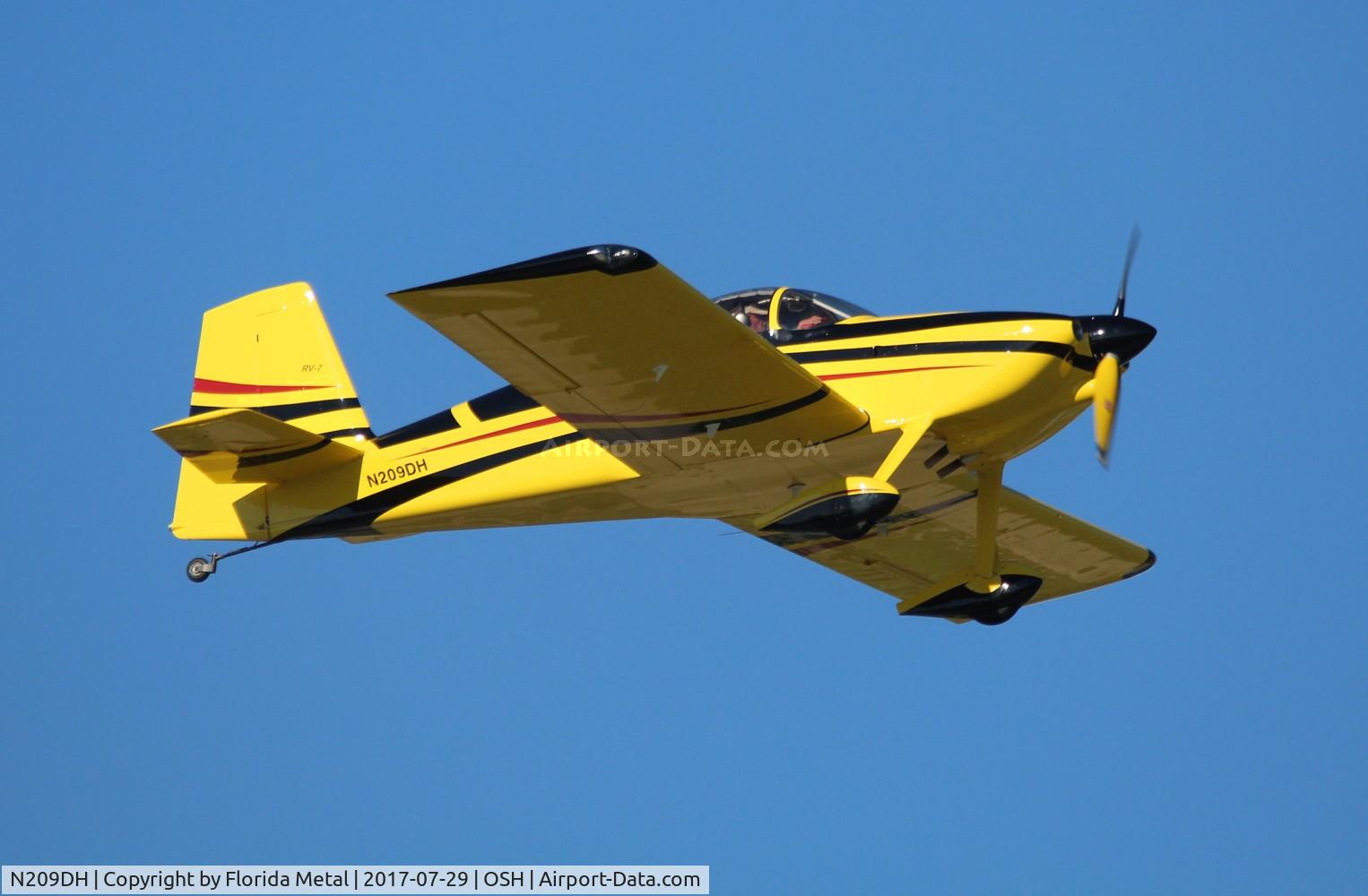 N209DH, 2017 Vans RV-7 C/N 71253, Vans RV-7