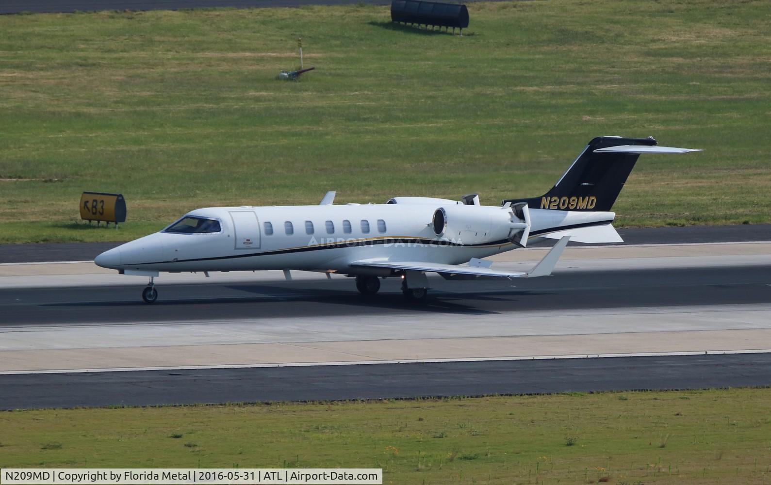 N209MD, Learjet Inc 45 C/N 2127, Lear 40