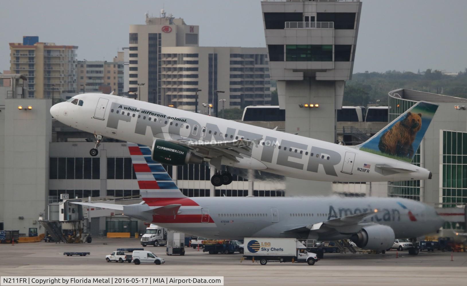 N211FR, 2011 Airbus A320-214 C/N 4688, Frontier