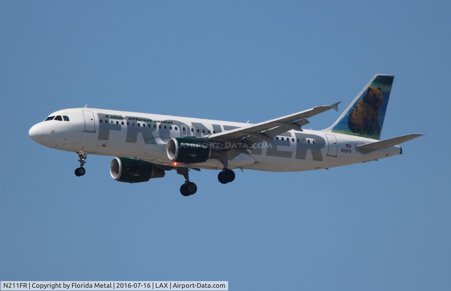 N211FR, 2011 Airbus A320-214 C/N 4688, Frontier