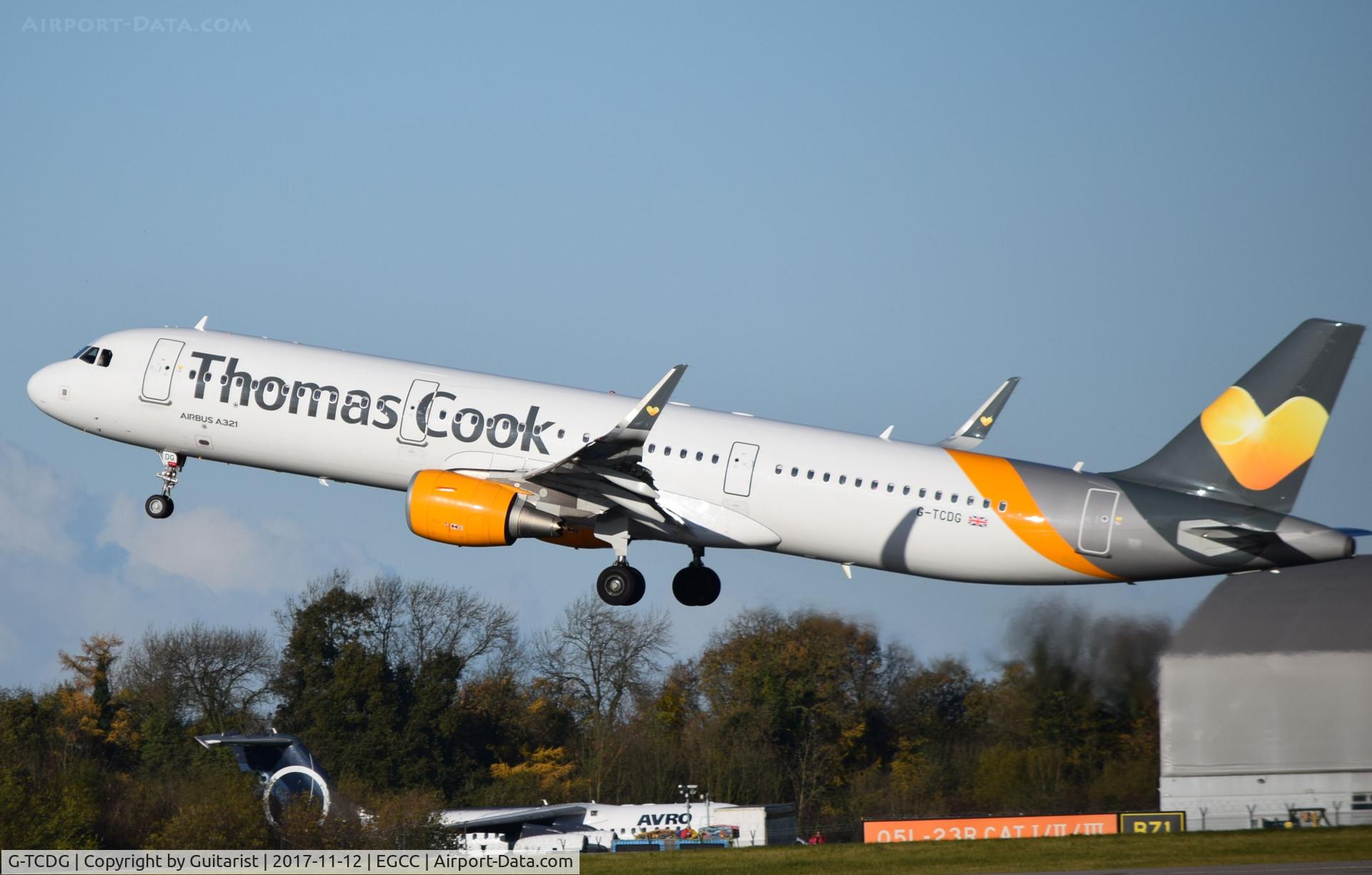 G-TCDG, 2014 Airbus A321-211 C/N 6122, At Manchester