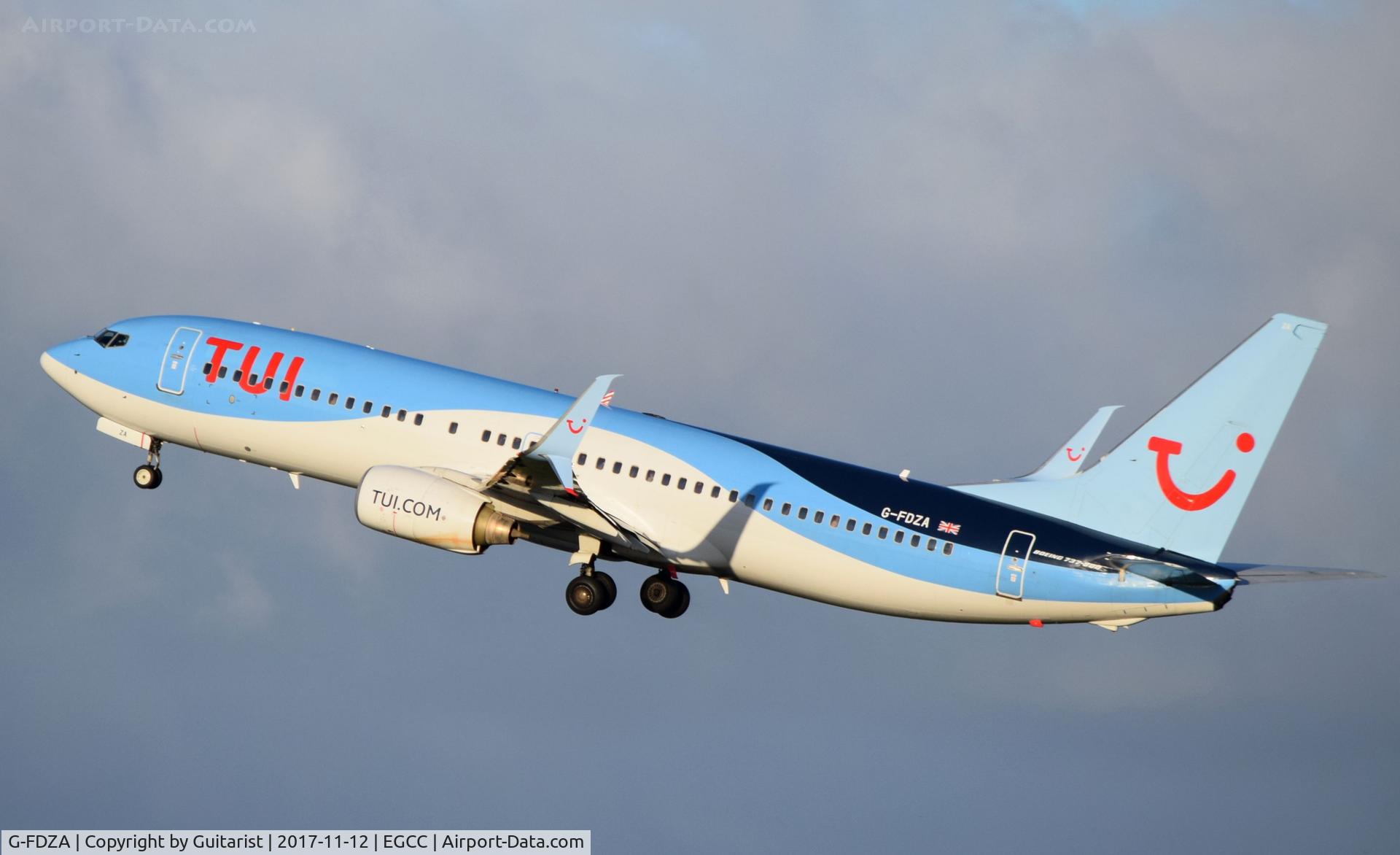 G-FDZA, 2007 Boeing 737-8K5 C/N 35134, At Manchester