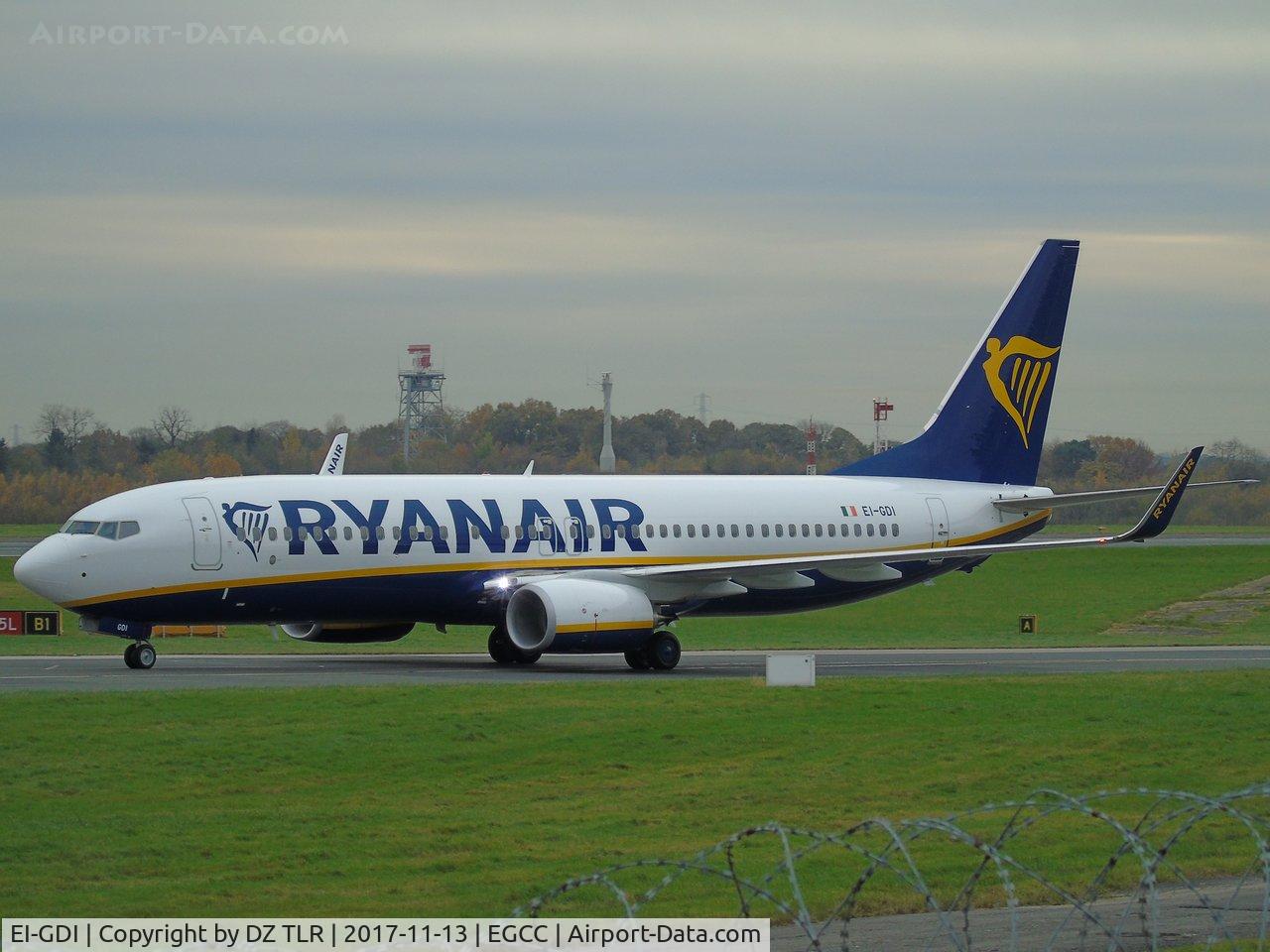EI-GDI, 2017 Boeing 737-8AS C/N 44809, RYAN AIR NEW ADDITION EI-GDI