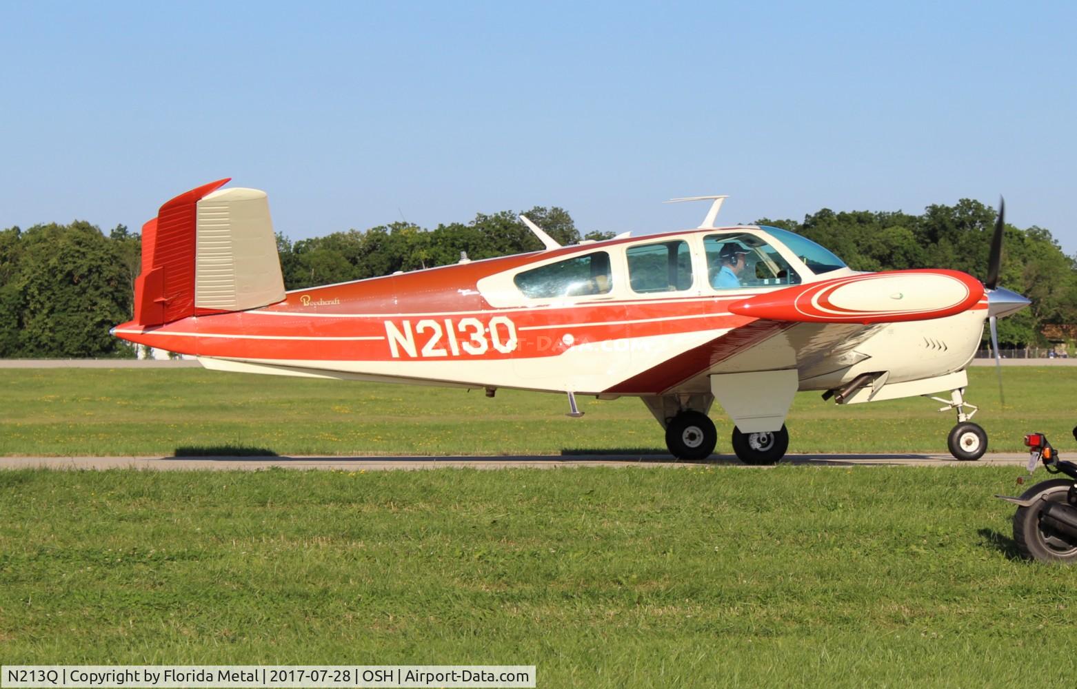 N213Q, 1965 Beech S35 Bonanza C/N D-7929, Beech S35