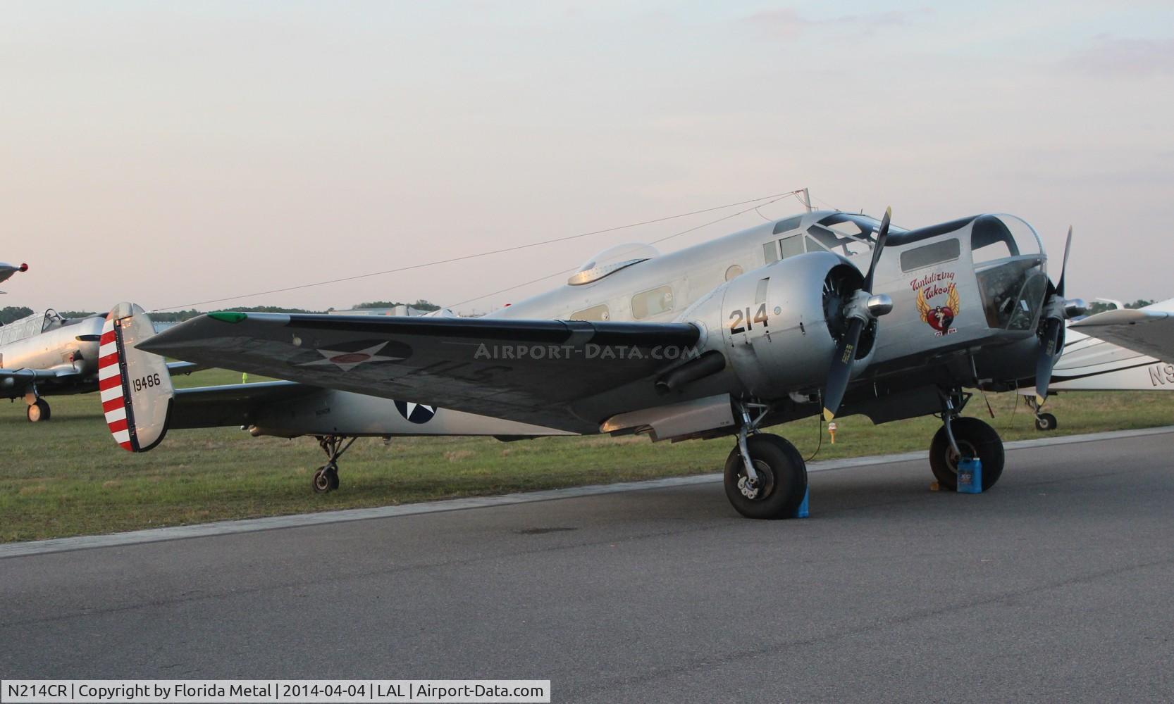N214CR, 1958 Beech AT-11 Kansan C/N 912, AT-11