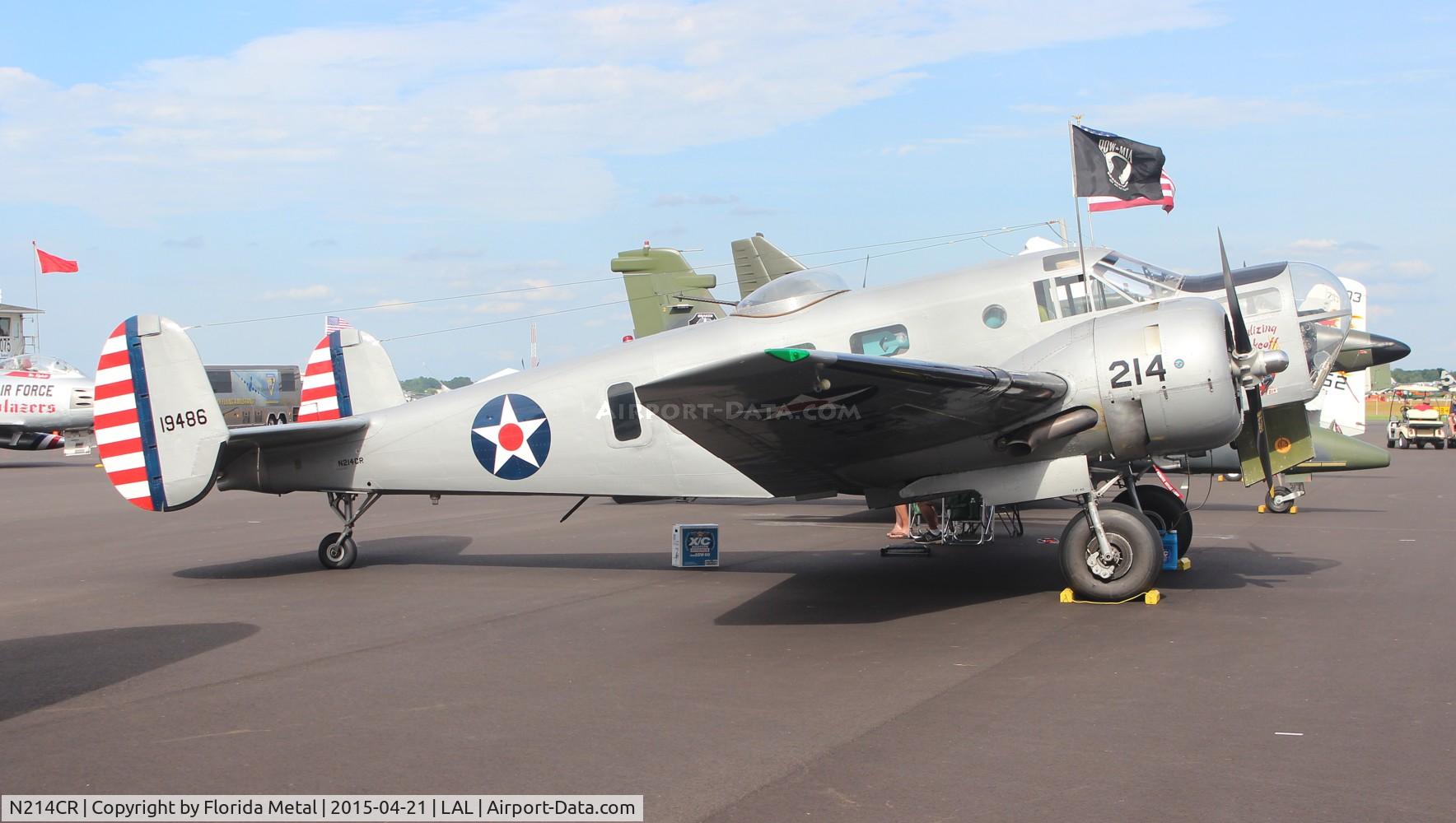 N214CR, 1958 Beech AT-11 Kansan C/N 912, AT-11