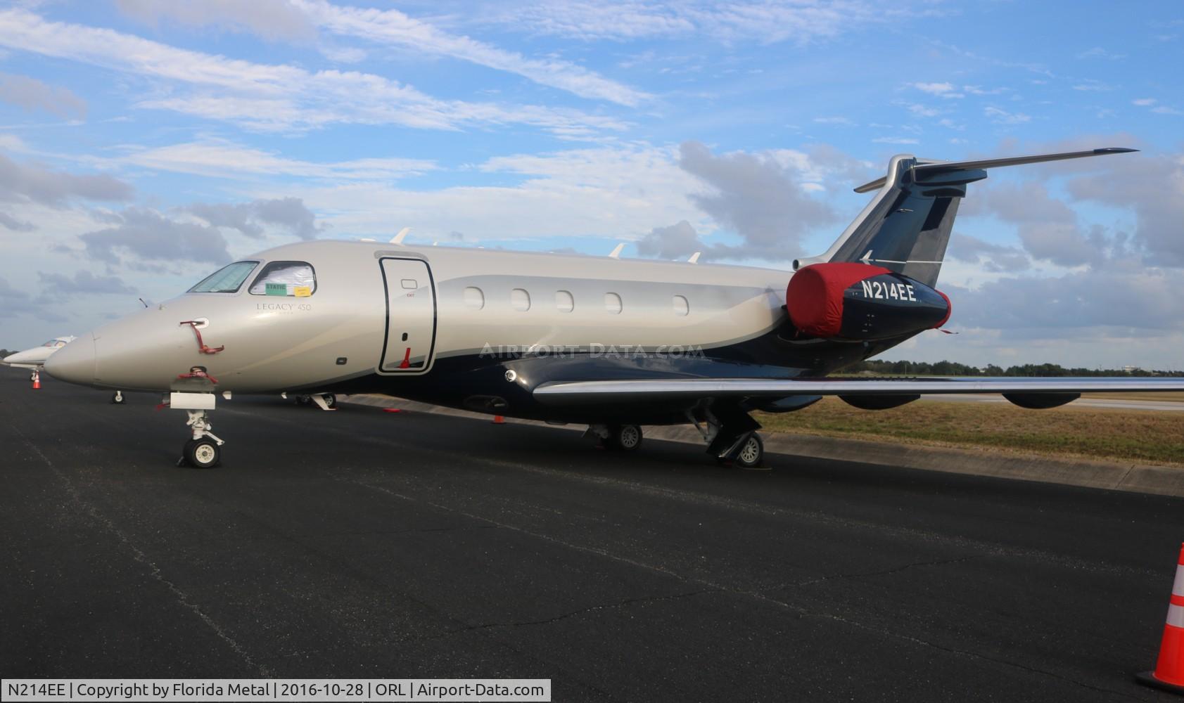 N214EE, 2016 Embraer EMB-545 Legacy 450 C/N 55010007, Legacy 450