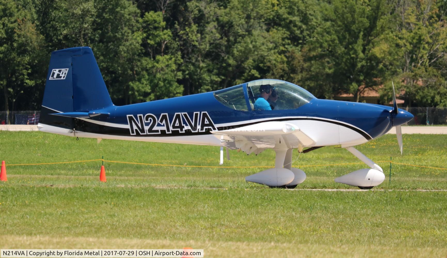 N214VA, 2012 Vans RV-14A C/N 140001, RV-14A