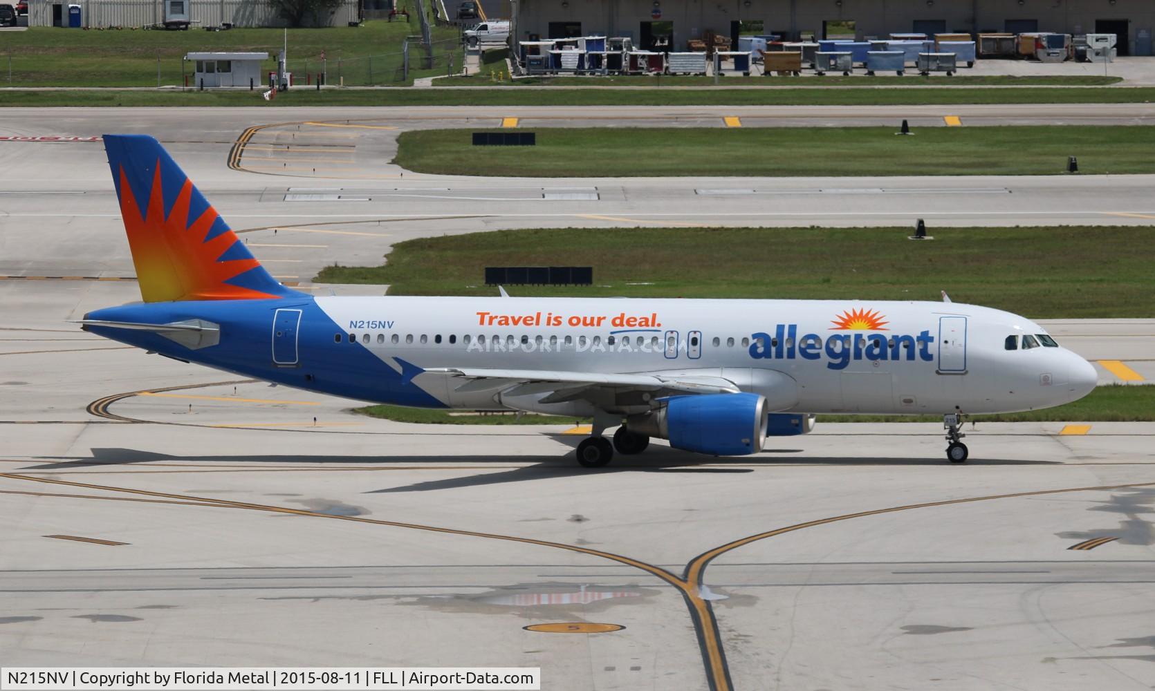 N215NV, 2000 Airbus A320-214 C/N 1292, Allegiant
