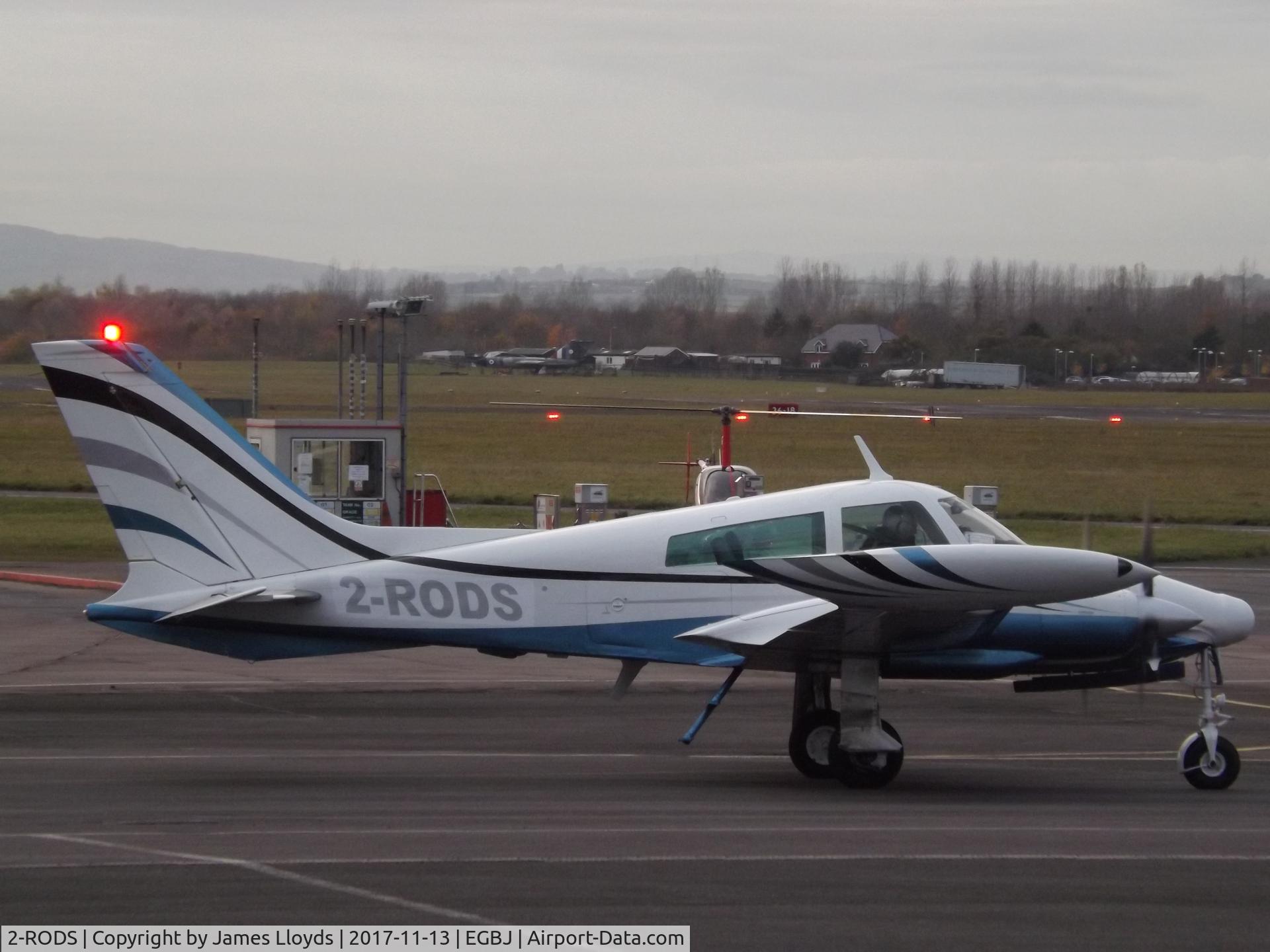 2-RODS, 1970 Cessna 310Q C/N 310Q0041, At Gloucestershire Airport