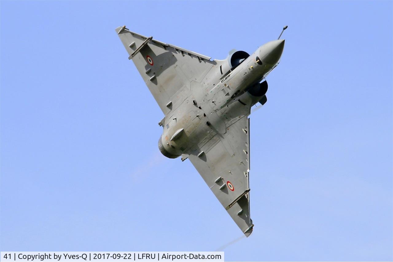 41, Dassault Mirage 2000-5F C/N 41, Dassault Mirage 2000-5F, On display, Morlaix-Ploujean airport (LFRU-MXN) Air show 2017