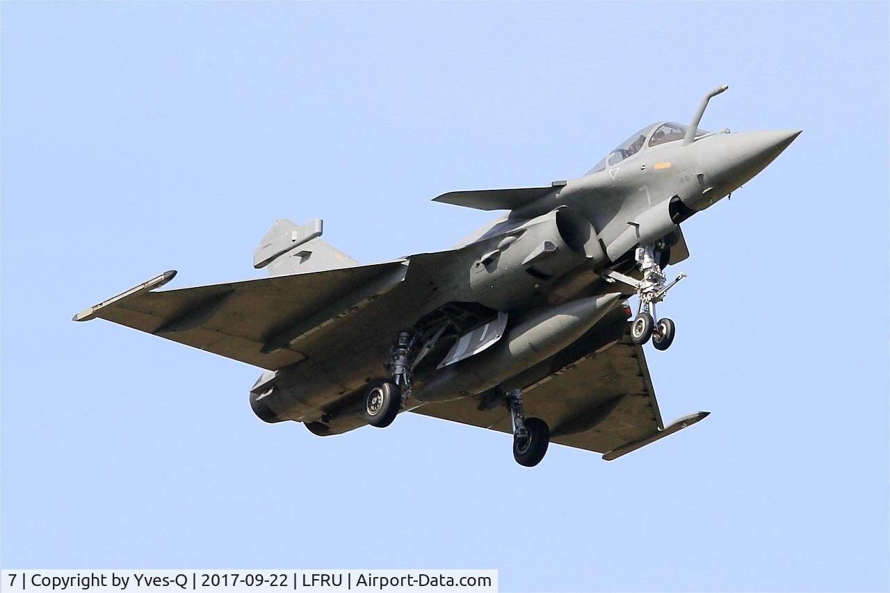 7, Dassault Rafale M C/N 7, Dassault Rafale M, On display, Morlaix-Ploujean airport (LFRU-MXN) Air show 2017