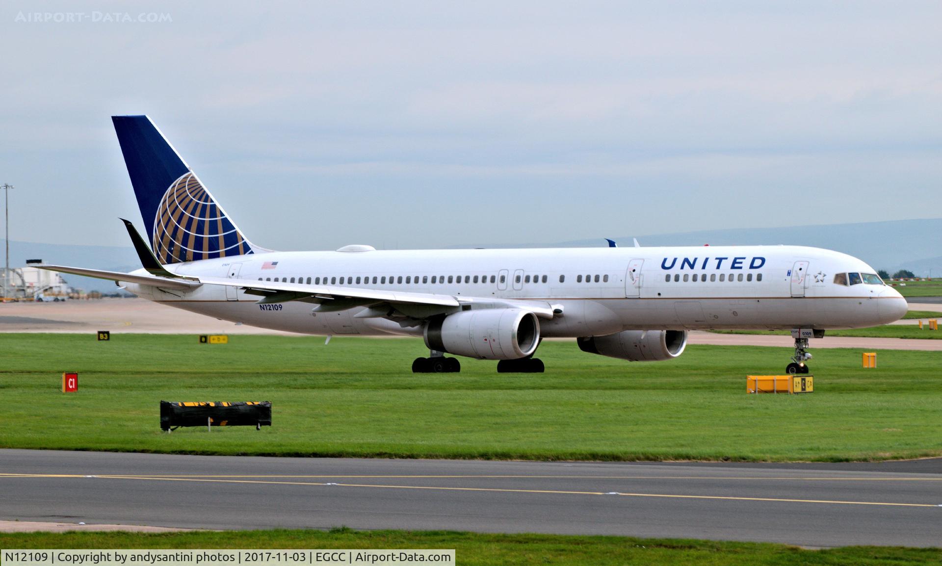 N12109, 1994 Boeing 757-224 C/N 27299, taxing out for take off.