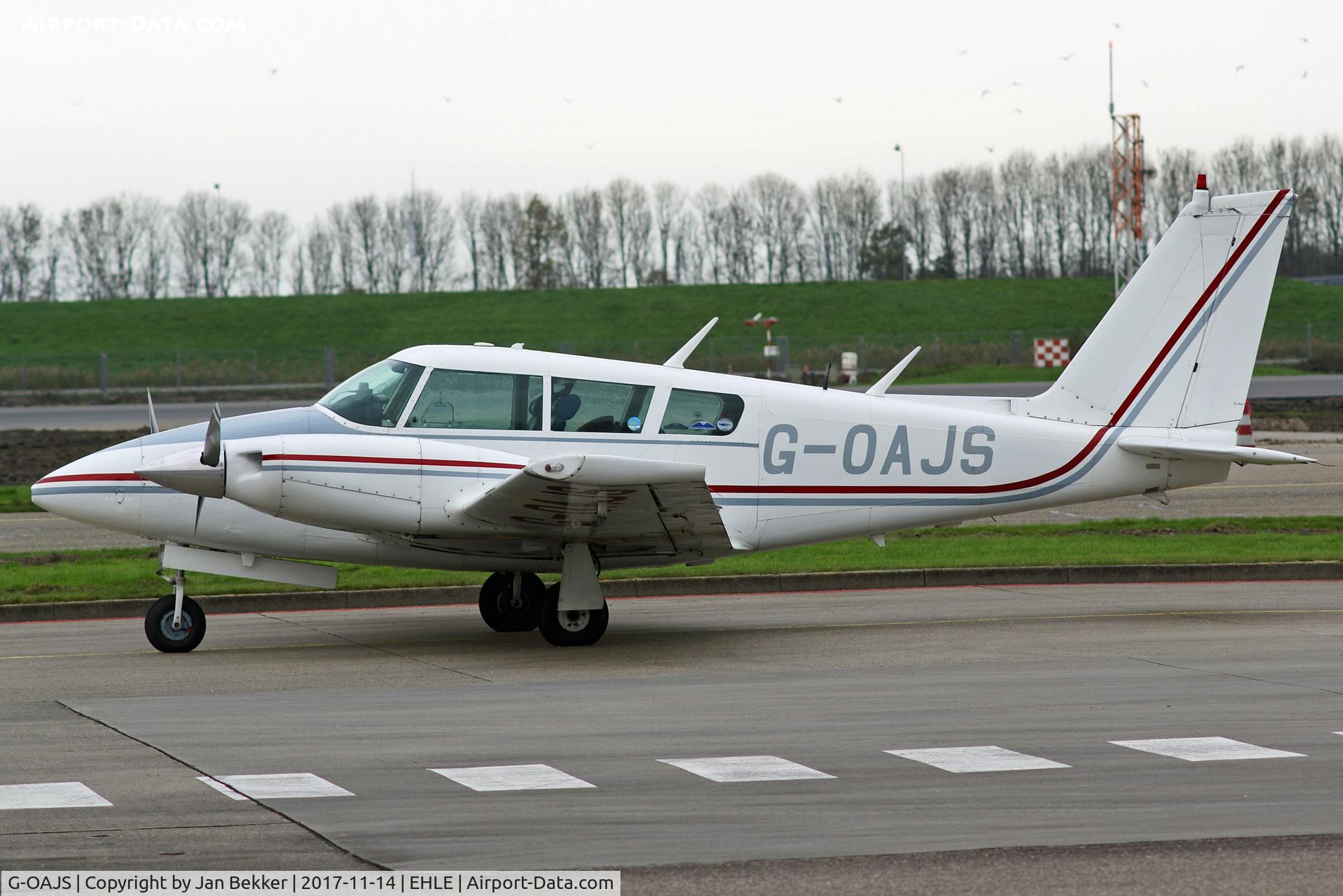 G-OAJS, 1970 Piper PA-39 Twin Comanche C/R C/N 39-15, Lelystad Airport