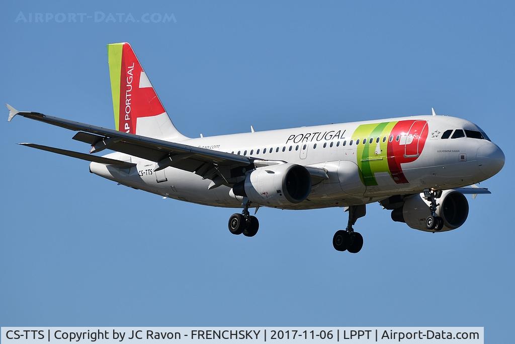 CS-TTS, 2002 Airbus A319-112 C/N 1765, 