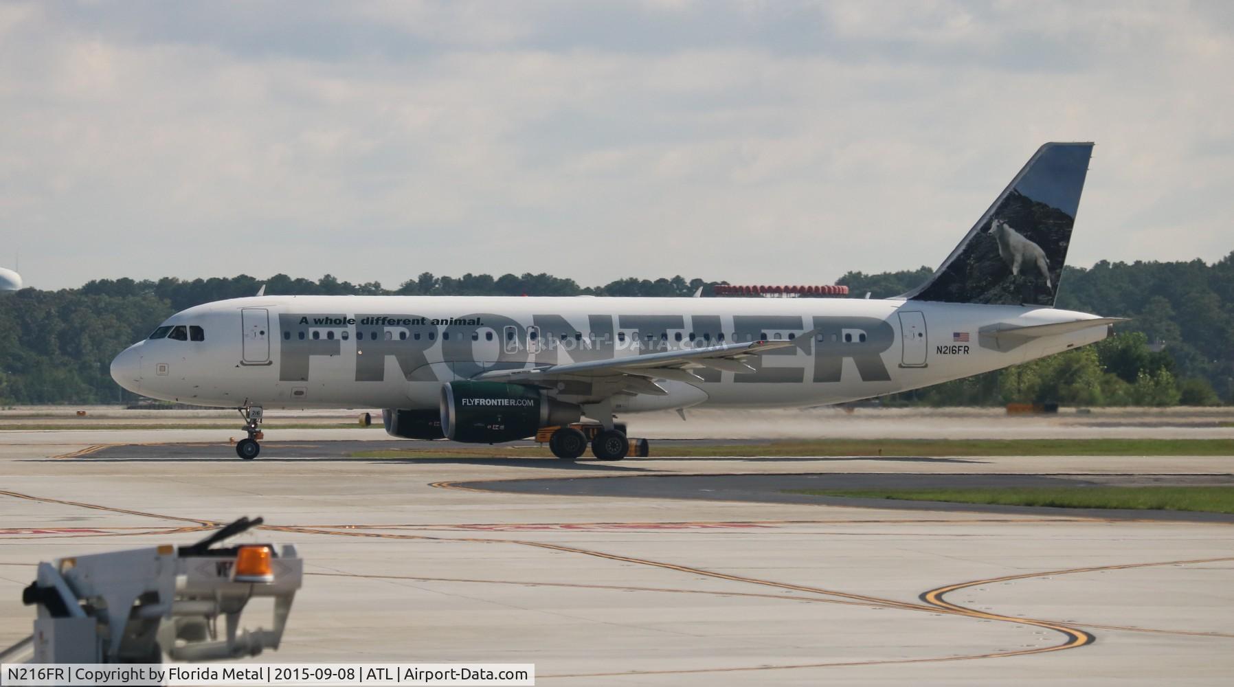 N216FR, 2011 Airbus A320-214 C/N 4745, Frontier