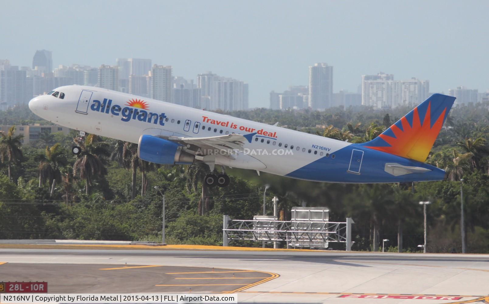 N216NV, 2000 Airbus A320-214 C/N 1318, Allegiant