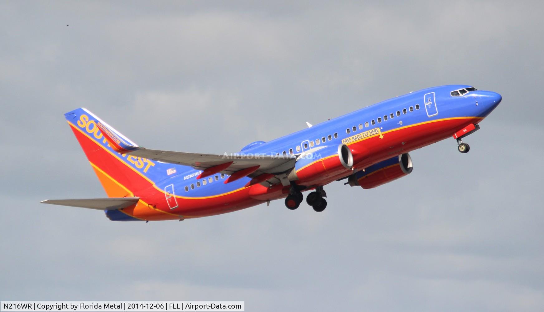 N216WR, 2005 Boeing 737-7H4 C/N 32488, Southwest