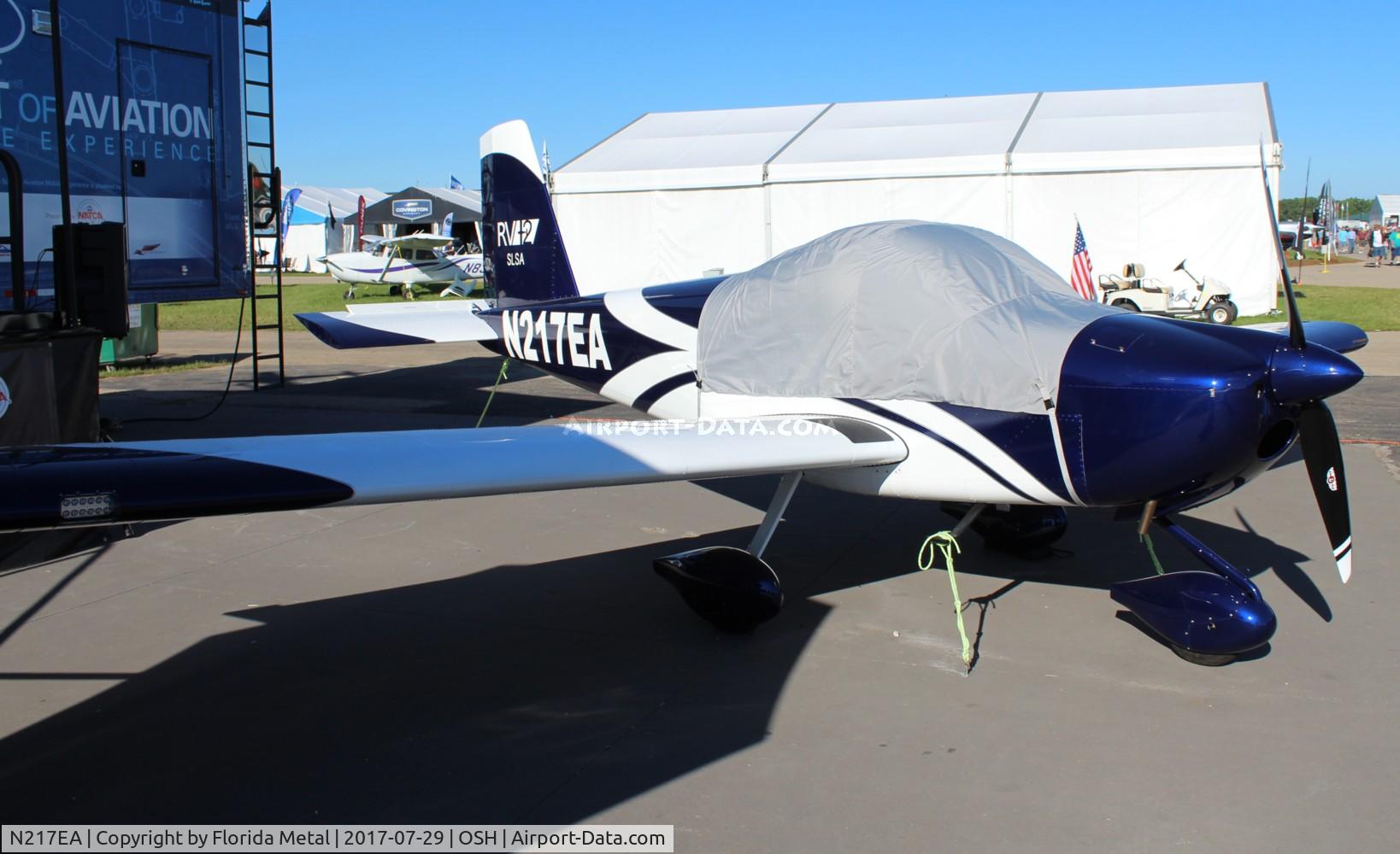 N217EA, 2016 Vans RV-12 C/N 12072, RV-12