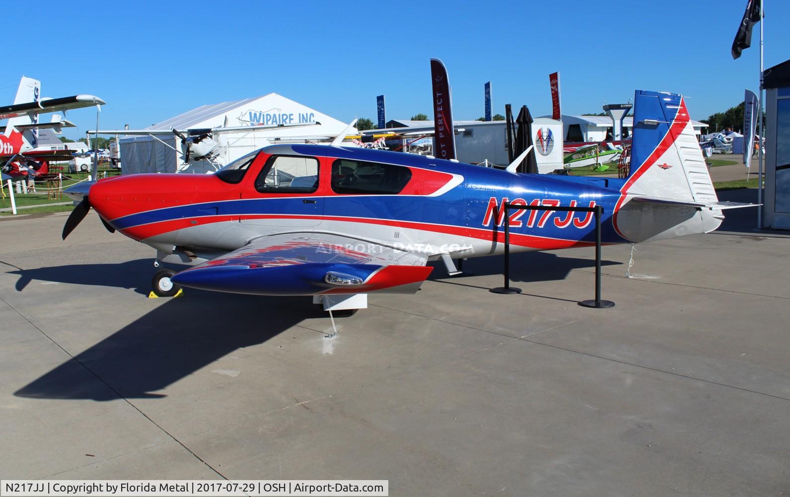 N217JJ, Mooney M20V C/N 33-0003, Mooney M20V