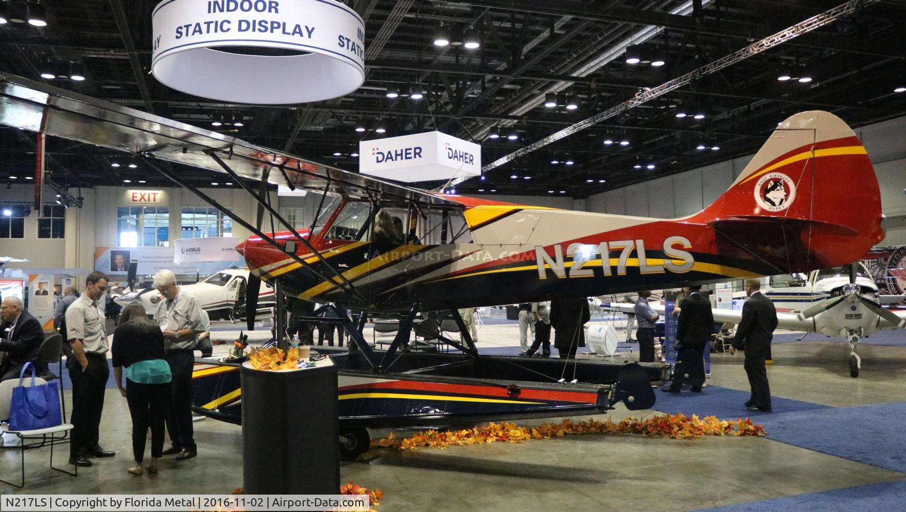 N217LS, 2016 Aviat A-1C-180 Husky Husky C/N 3256, Husky at Orange County Convention Center for NBAA 2016