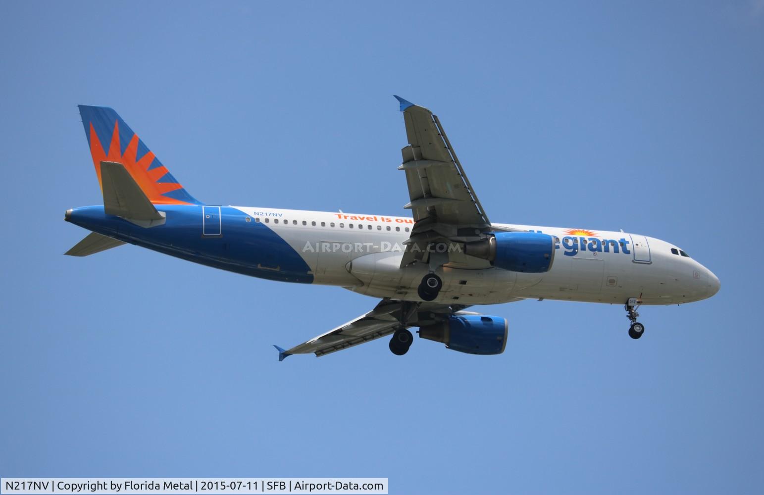 N217NV, 2000 Airbus A320-214 C/N 1347, Allegiant