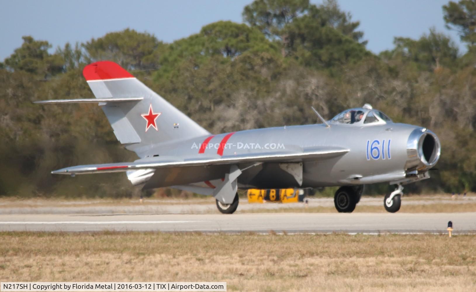 N217SH, 1959 PZL-Mielec Lim-5 (MiG-17F) C/N 1C1611, Mig-17F