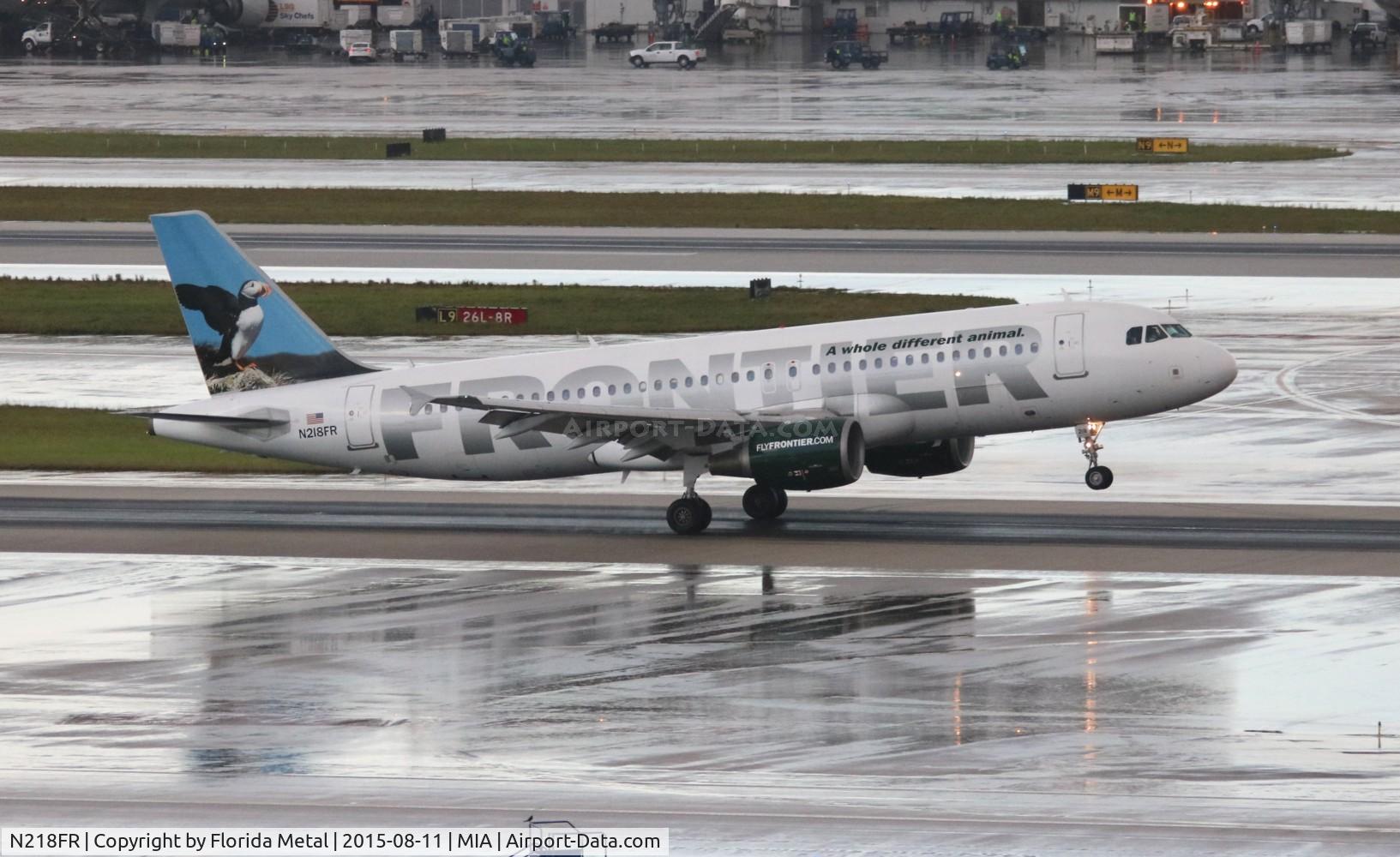 N218FR, 2001 Airbus A320-214 C/N 1615, Frontier