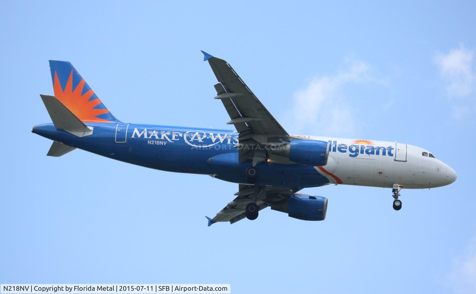 N218NV, 2000 Airbus A320-214 C/N 1229, Allegiant