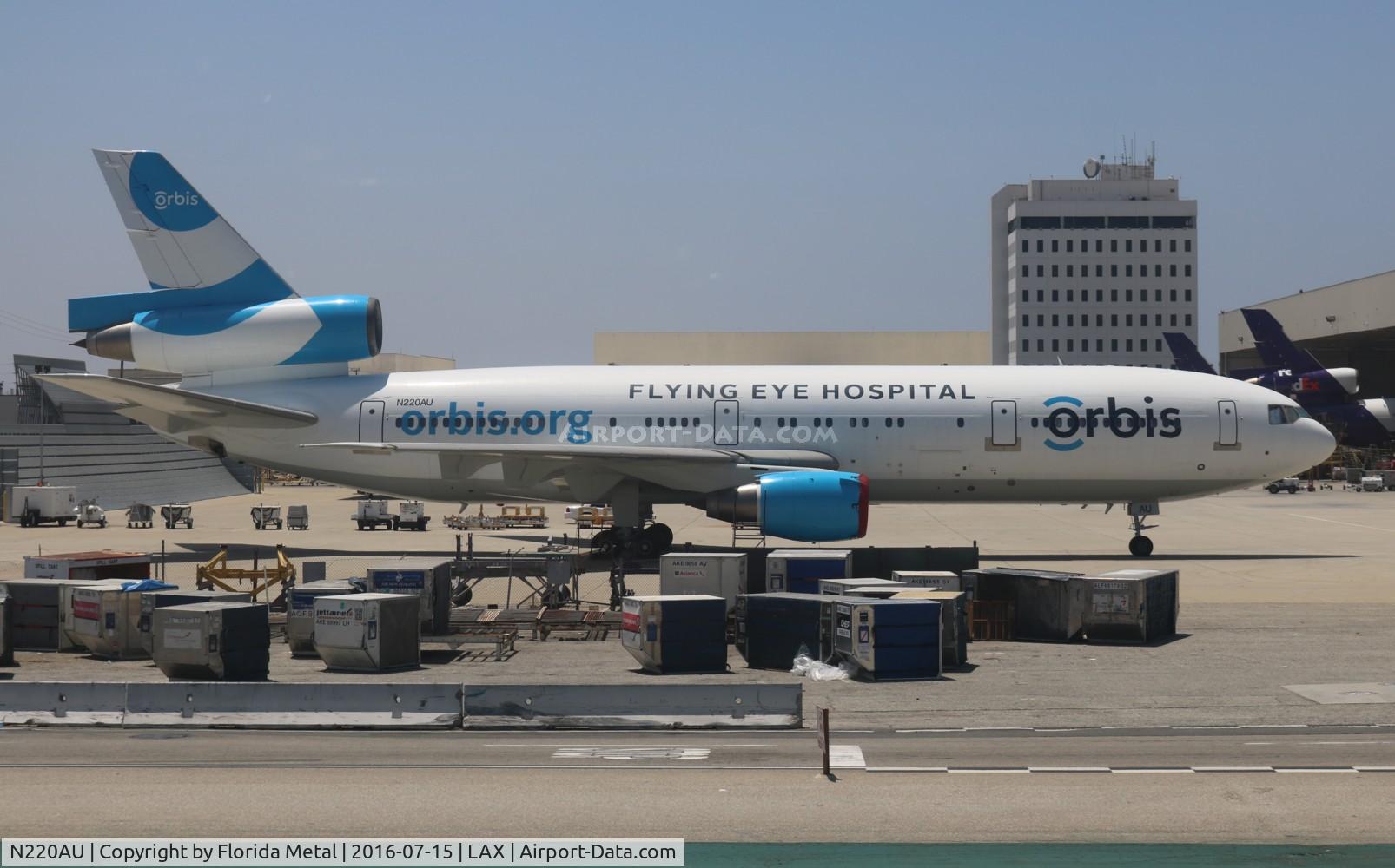 N220AU, 1971 Douglas DC-10-10 C/N 46501, Orbis Flying Hospital