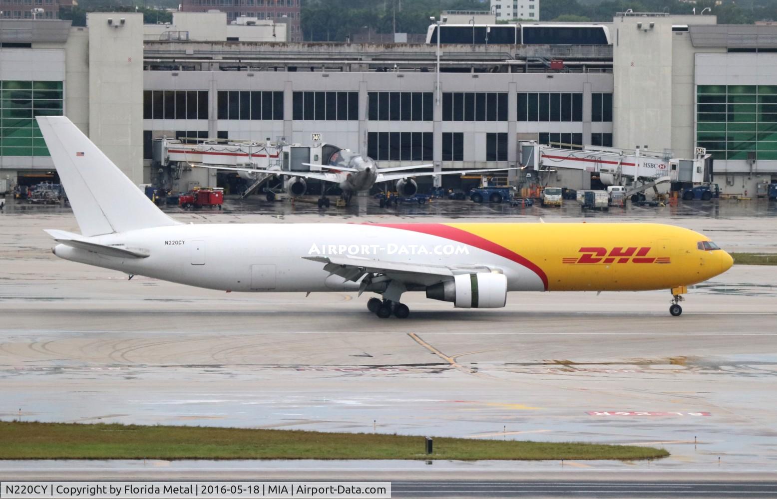 N220CY, 1991 Boeing 767-383/ER C/N 24729, DHL/ABX