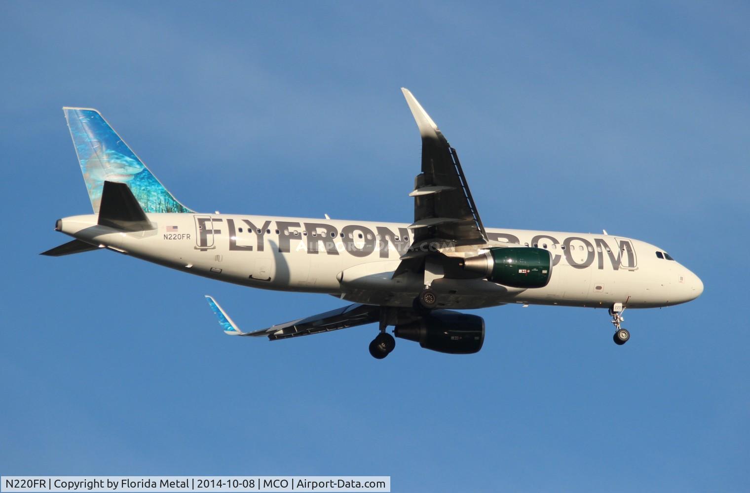 N220FR, 2013 Airbus A320-214 C/N 5661, Frontier