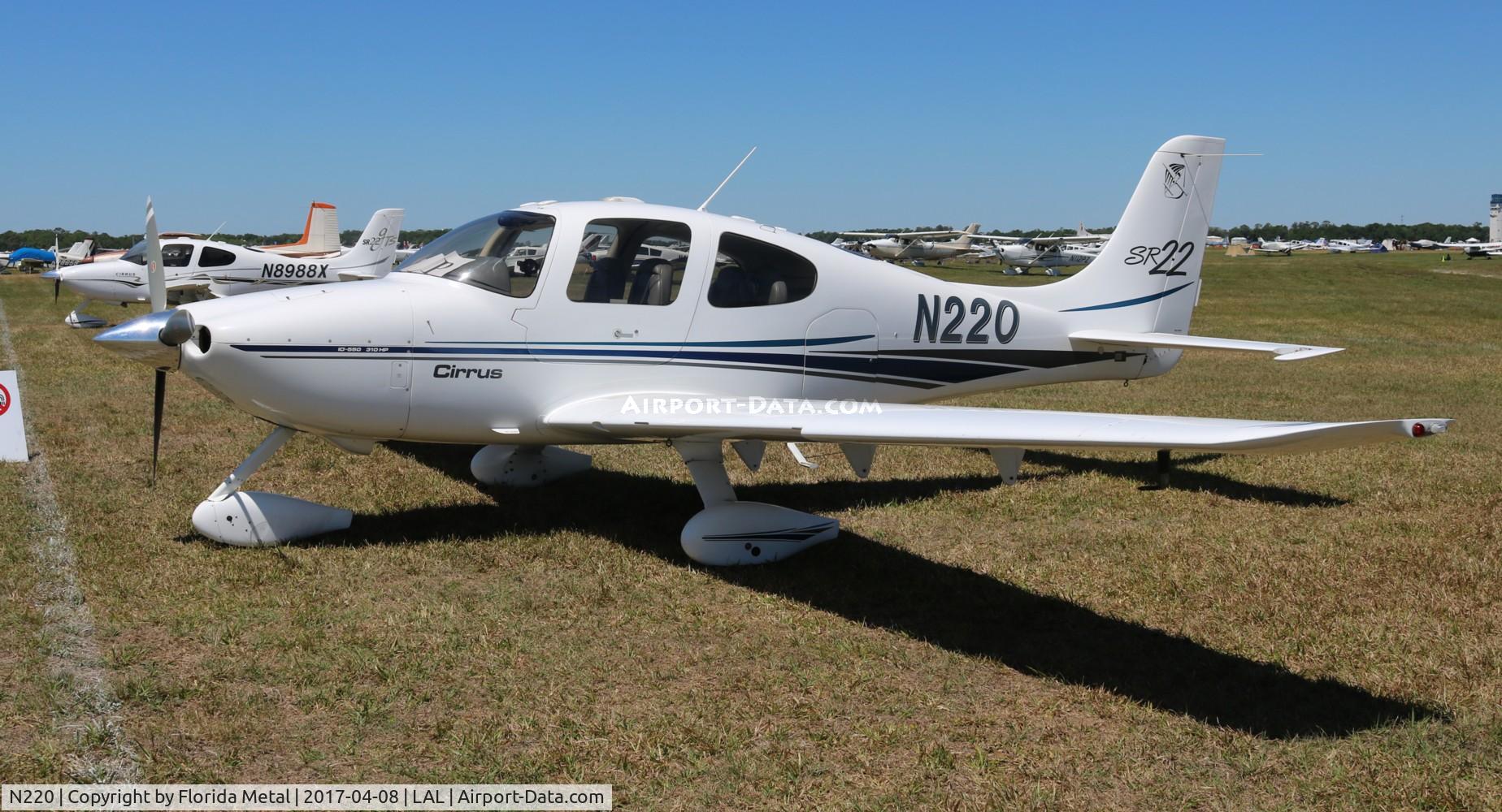 N220, 2002 Cirrus SR22 C/N 0177, Cirrus SR22
