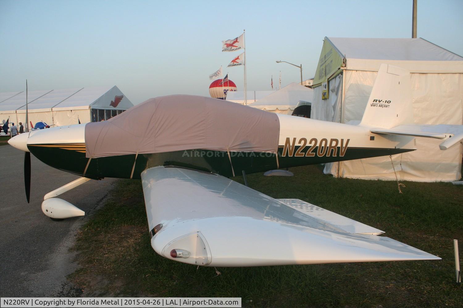 N220RV, 2004 Vans RV-10 C/N 40210, Vans RV-10