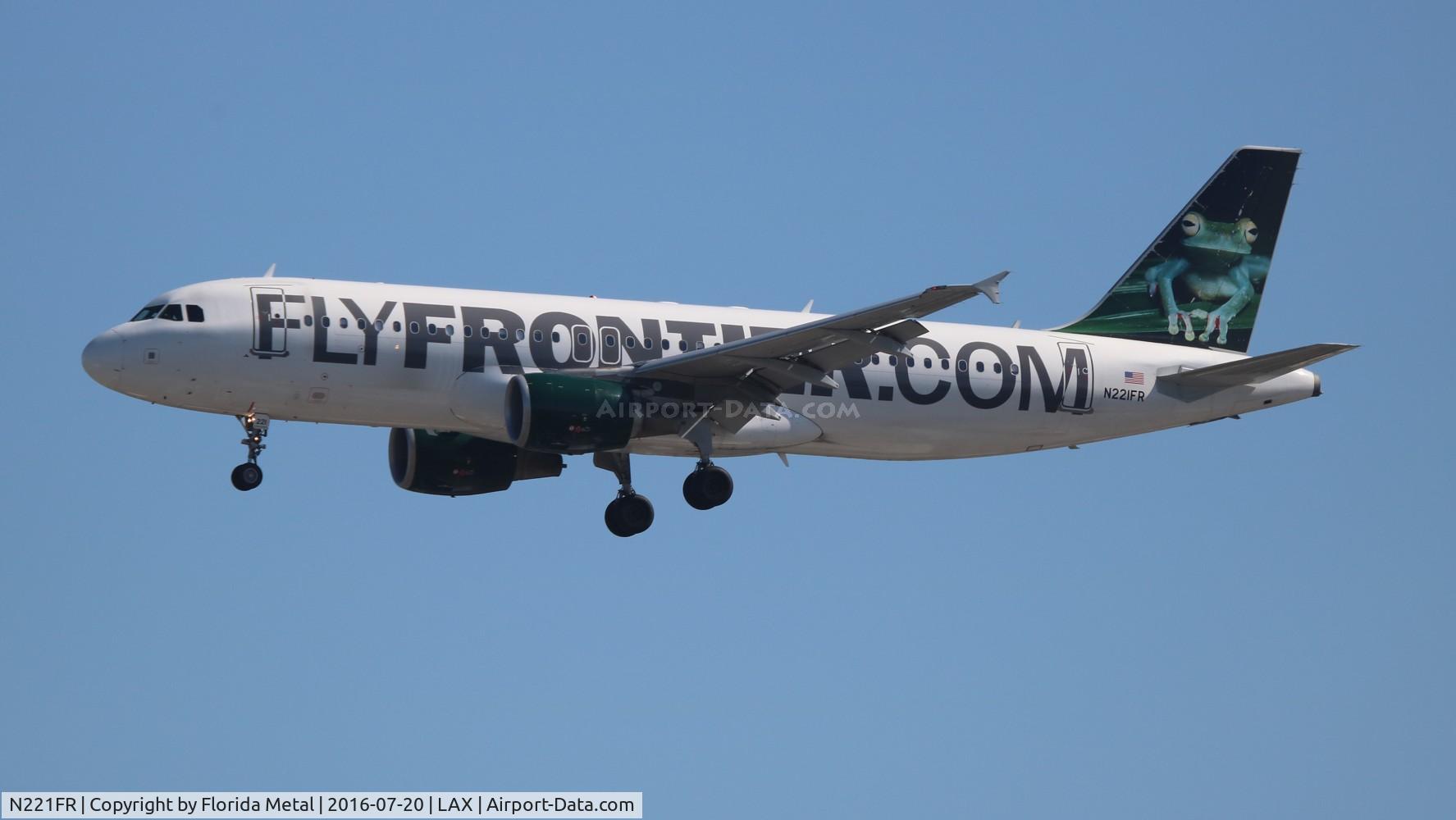 N221FR, 2007 Airbus A320-214 C/N 3205, Frontier