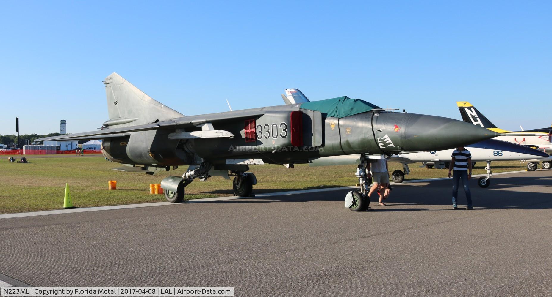 N223ML, 1981 Mikoyan-Gurevich MiG-23ML C/N 0390323303, Mig-23