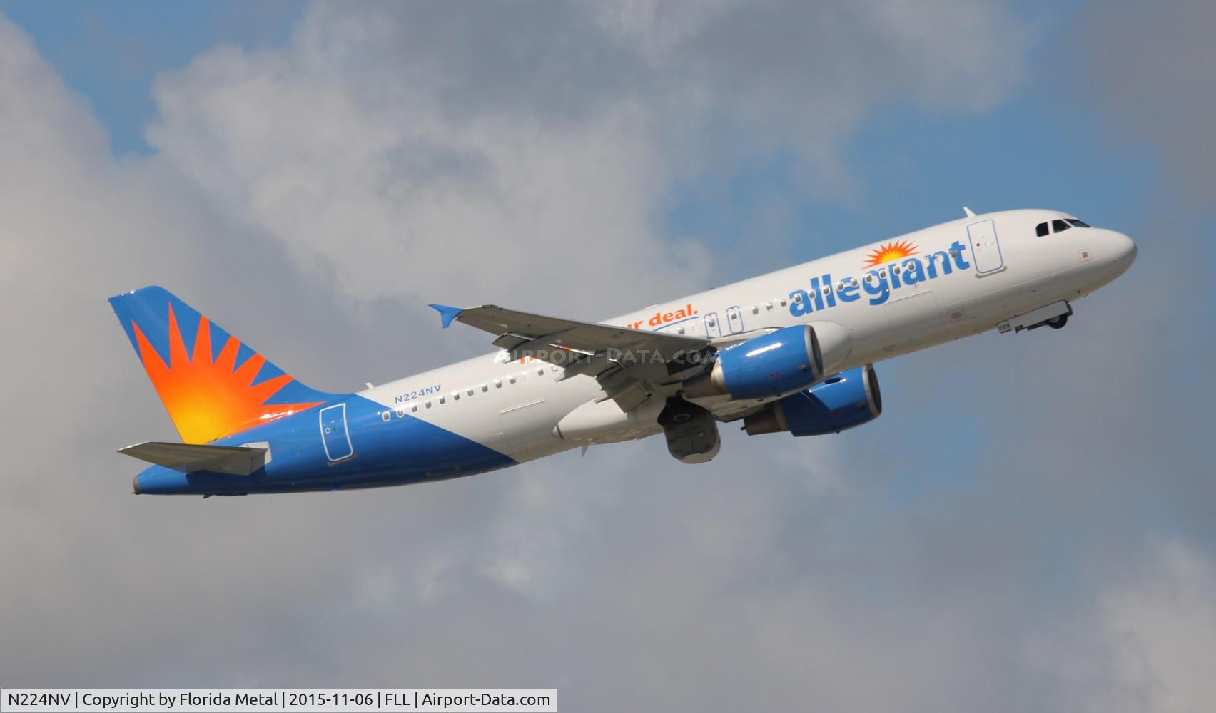 N224NV, Airbus A320-214 C/N 1694, Allegiant