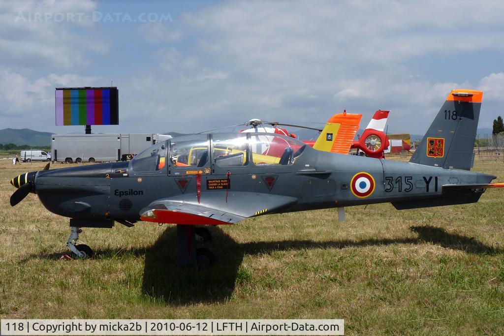 118, Socata TB-30 Epsilon C/N 118, Parked