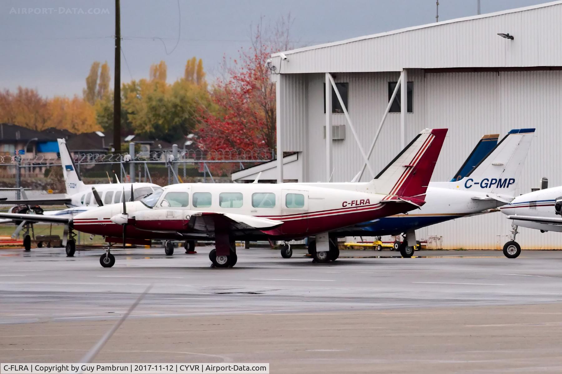 C-FLRA, 1979 Piper PA-31-350 Chieftain C/N 31-7952091, Parked