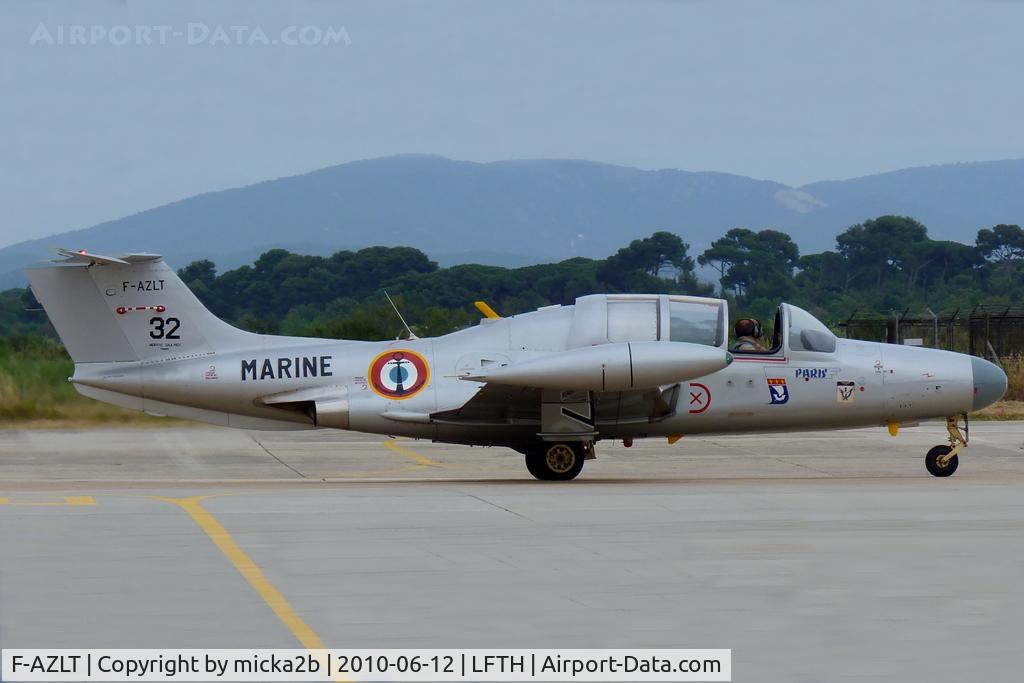 F-AZLT, 1958 Morane-Saulnier MS.760 Paris I C/N 32, Taxiing