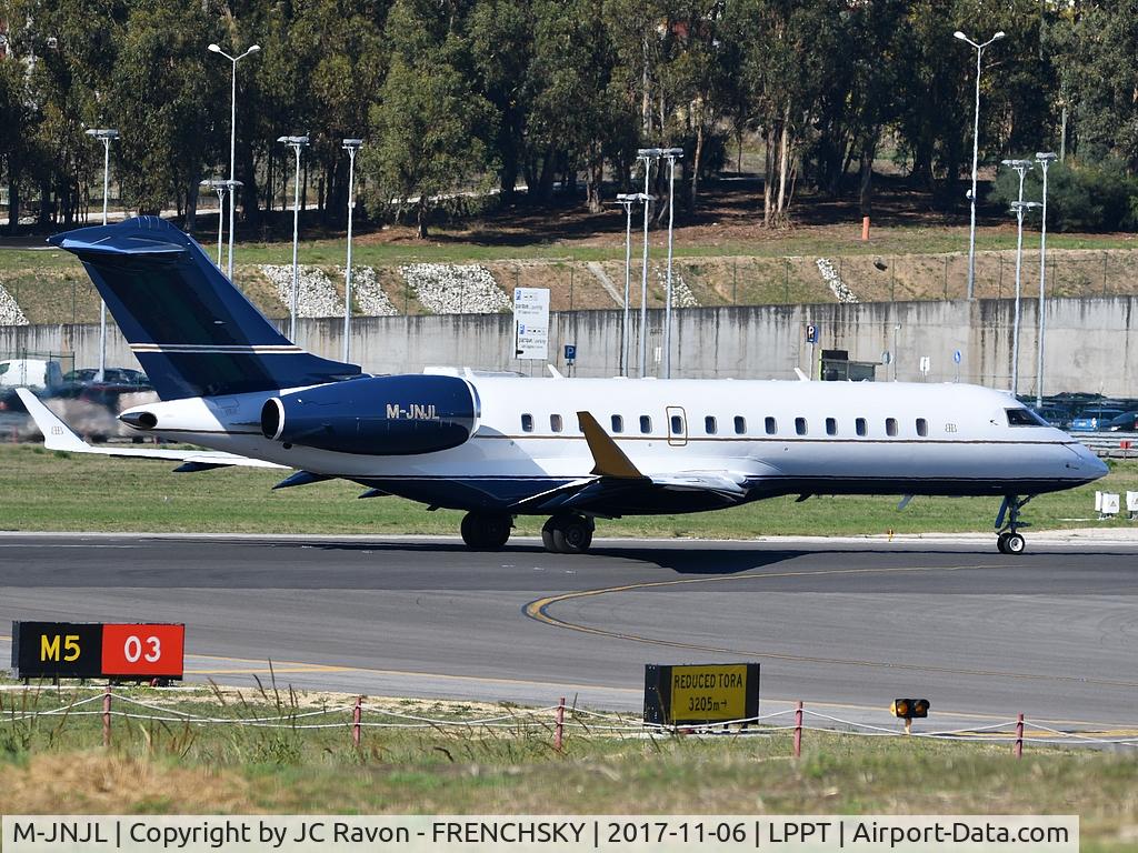 M-JNJL, 2000 Bombardier BD-700-1A10 Global Express C/N 9046, Global Thirteen Worldwide Resources