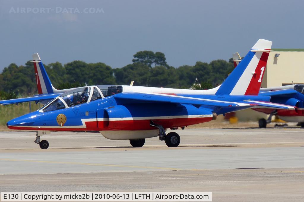 E130, Dassault-Dornier Alpha Jet E C/N E130, Taxiing