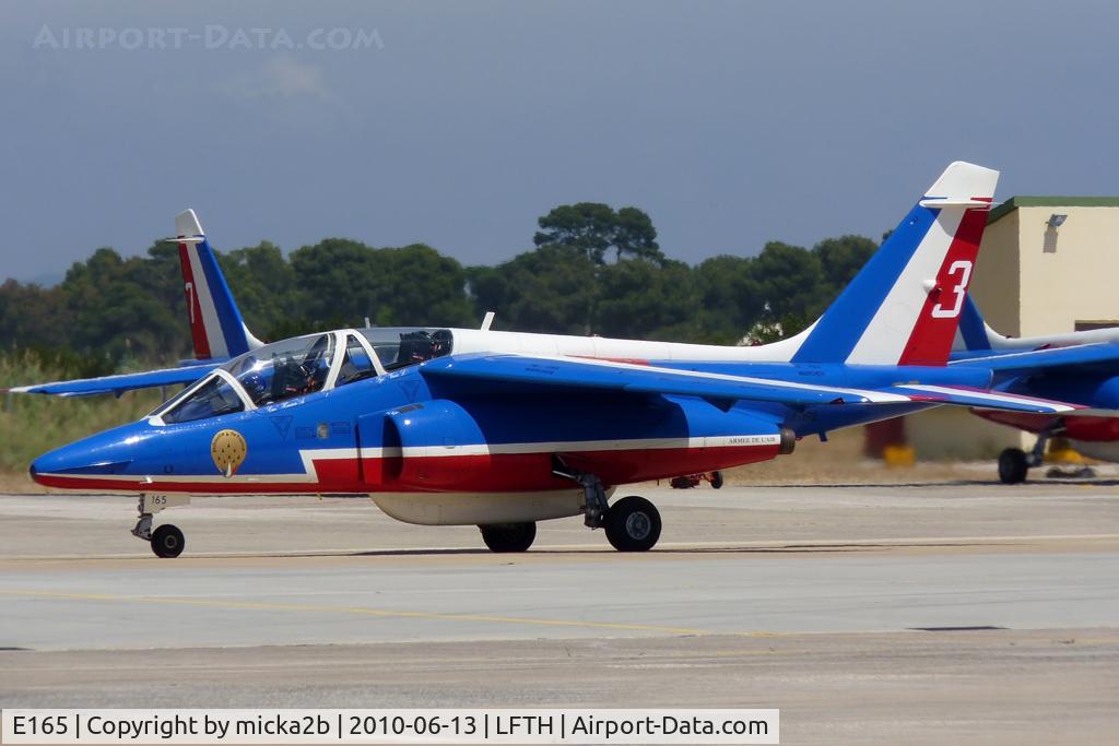 E165, Dassault-Dornier Alpha Jet E C/N E165, Taxiing