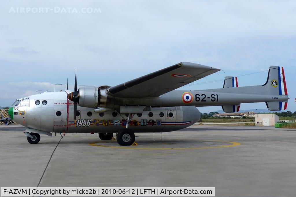 F-AZVM, 1956 Nord N-2501F Noratlas C/N 105, Parked