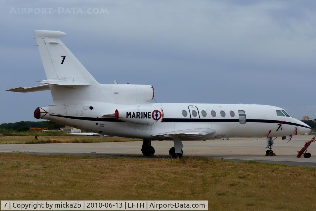 7, Dassault Falcon 50 Surmar C/N 7, Parked