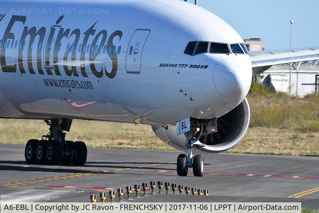 A6-EBL, 2006 Boeing 777-31H/ER C/N 32709, EK192 departure to Dubai