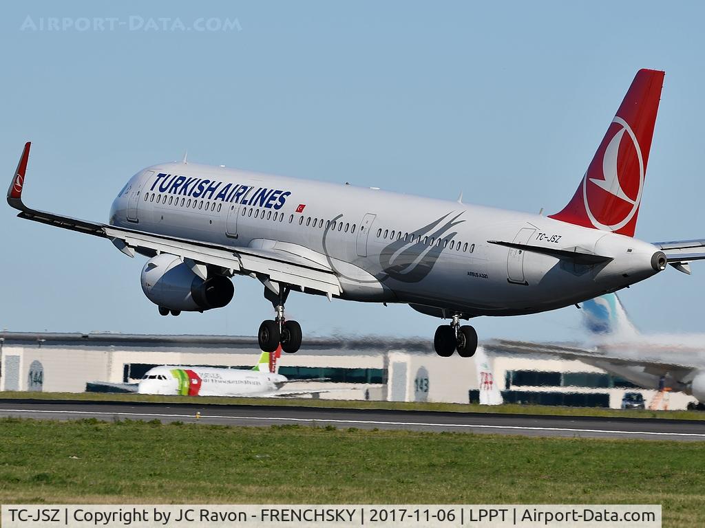TC-JSZ, 2015 Airbus A321-231 C/N 6766, Çanakkale landing runway 03