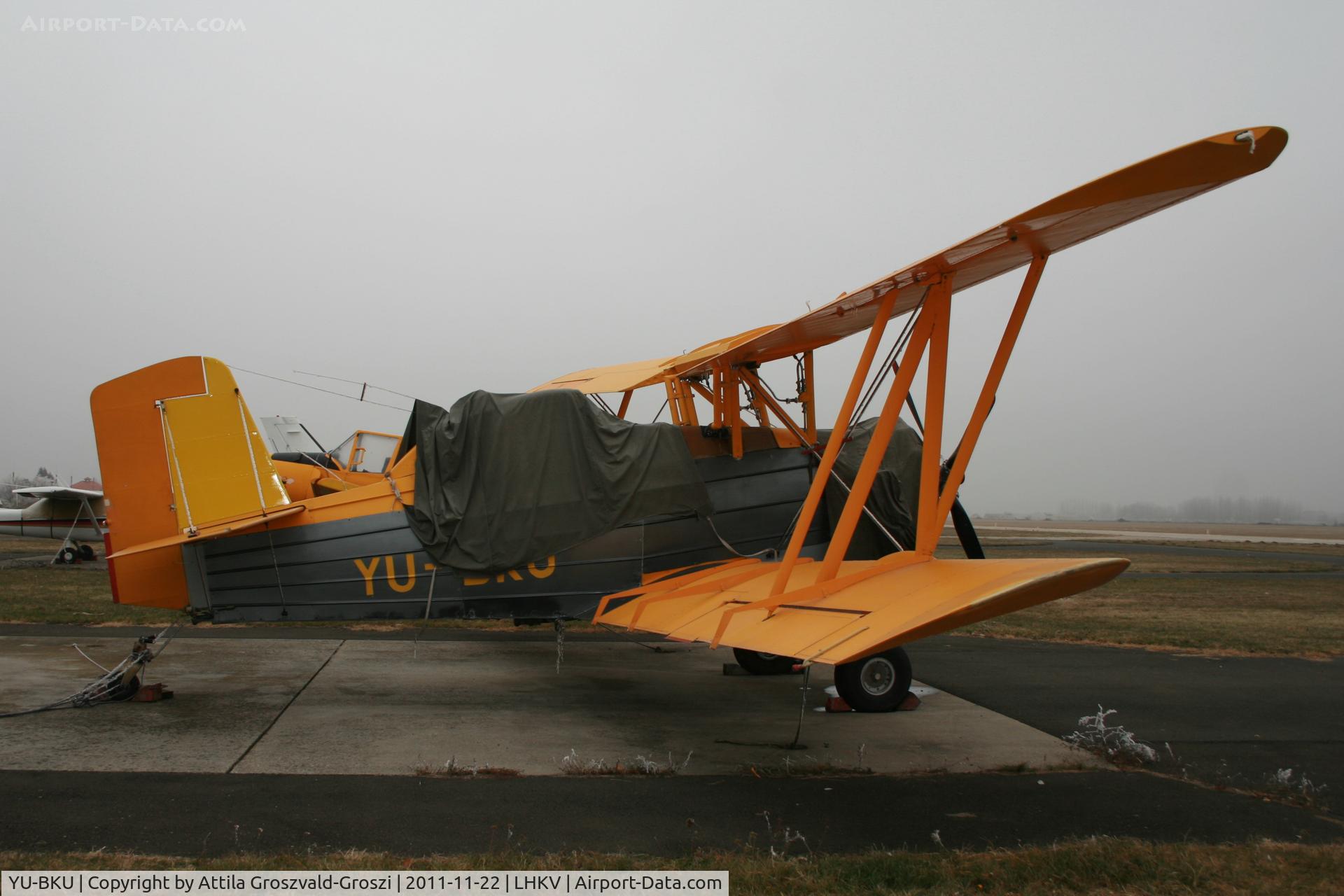 YU-BKU, 1974 Grumman-Schweizer G-164A C/N 1210, Kaposújlak Airport, Hungary