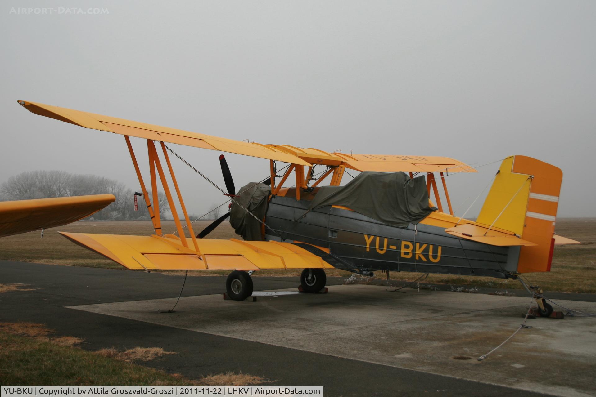 YU-BKU, 1974 Grumman-Schweizer G-164A C/N 1210, Kaposújlak Airport, Hungary